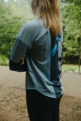 Triko dlouhý rukáv - Pomněnka