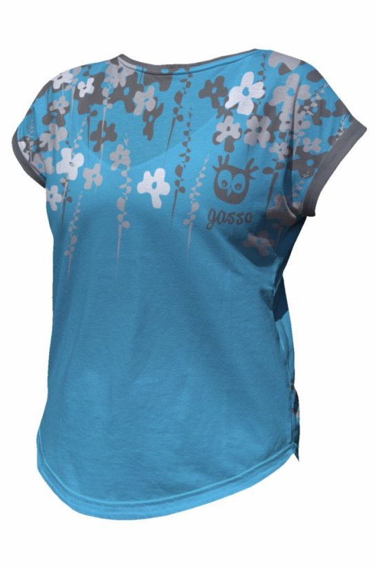 Triko - Slaměnka modrá - Velikost: M