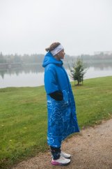 Dlouhá vesta prošívaná - Kopretiny