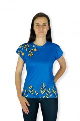 Dámské Triko - Klásková modrá