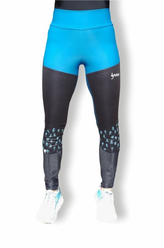 Elastické Termo Kalhoty - Hory - Velikost: XL