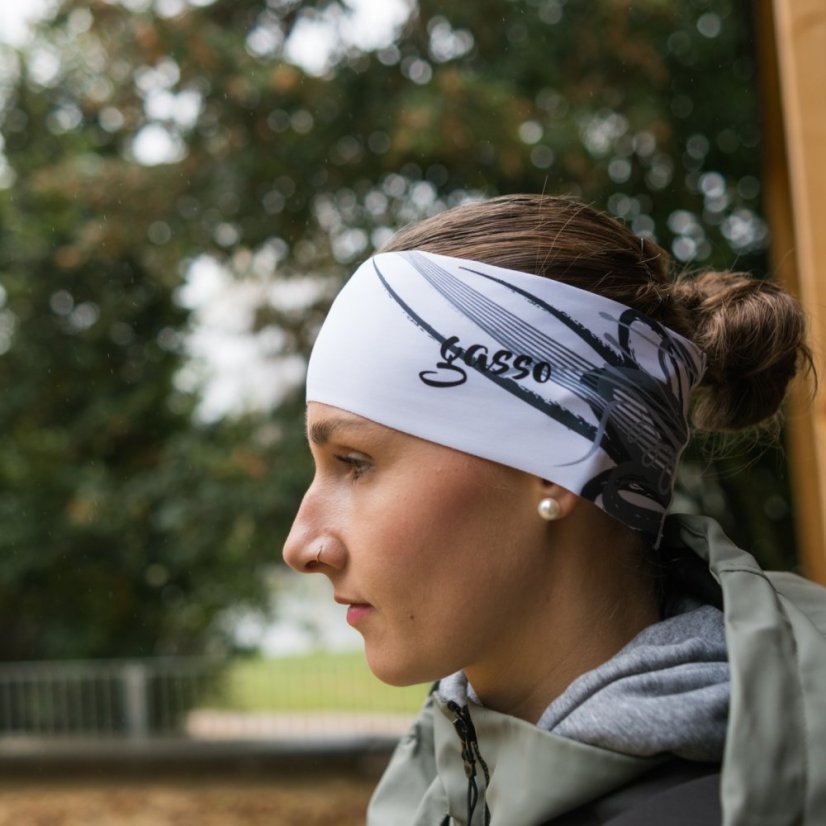 Čelenka - Zimní květy - Varianta: Slabší, Velikost: S Čelenka - Zimní květy - Varianta: Slabší, Velikost: S