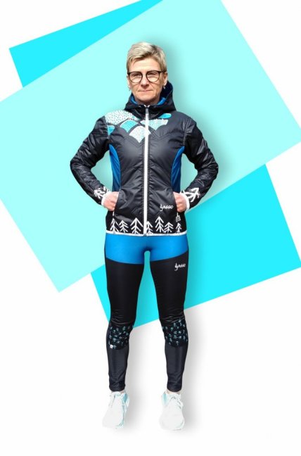 Bunda Prošívaná - Hory - Velikost: XL
