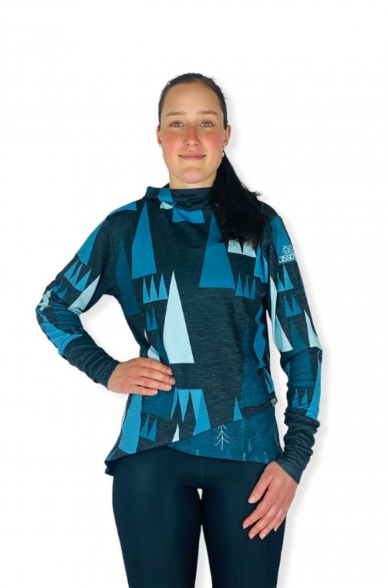 Mikina - Duch Lesa - Varianta: S kapucí, Velikost: XL