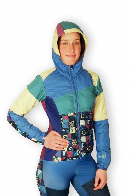 Bunda Prošívaná - Písmenka - Velikost: XL