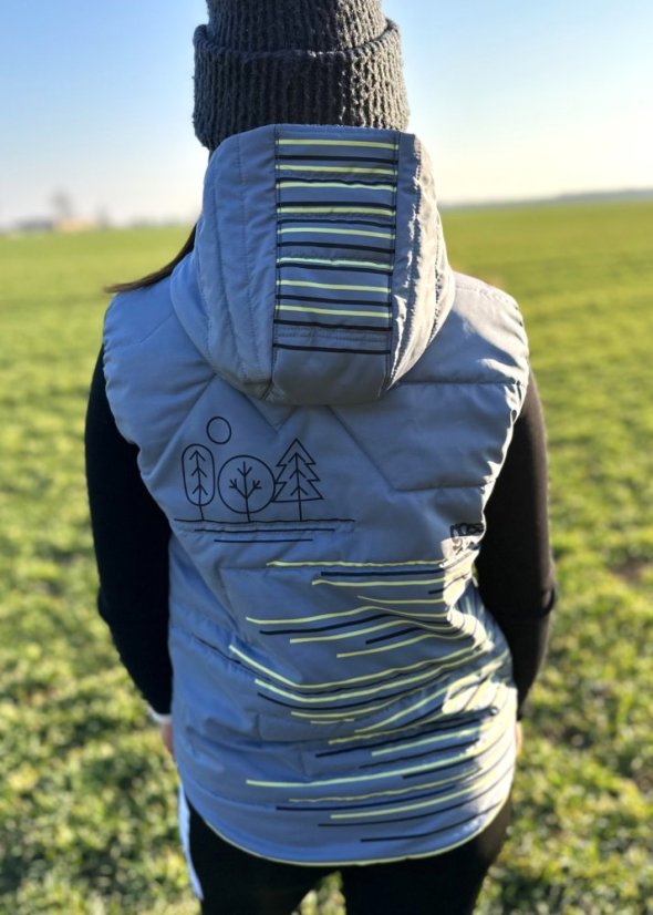 Quilted vest - Forest Park