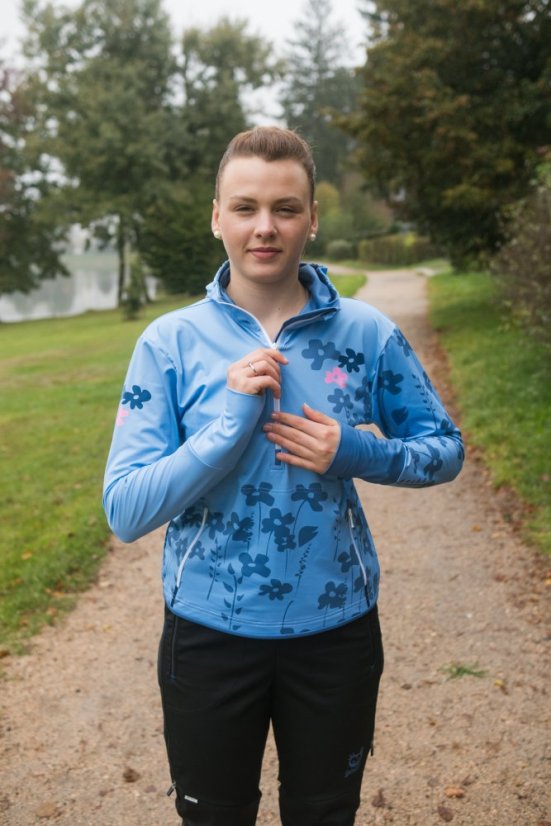 Sweatshirt light (run) - Strawflower