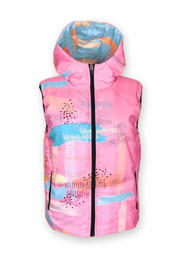 Vesta teplá - Mraky růžová