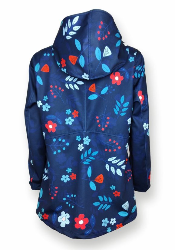 Parka - Kvítka - tmavě modrá - Velikost: 140 - 146