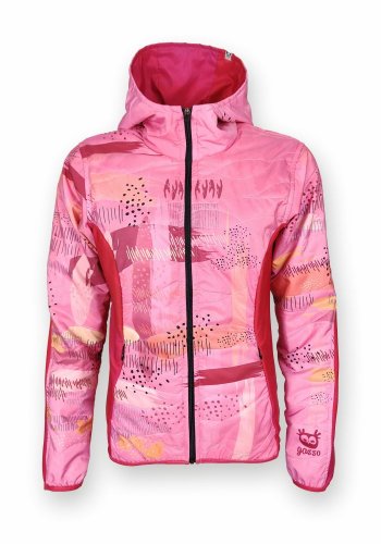 Quilted Jacket - Clouds - pink