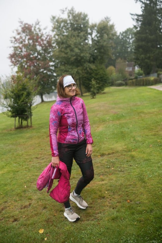 Bunda prošívaná - Kopretiny - Velikost: M