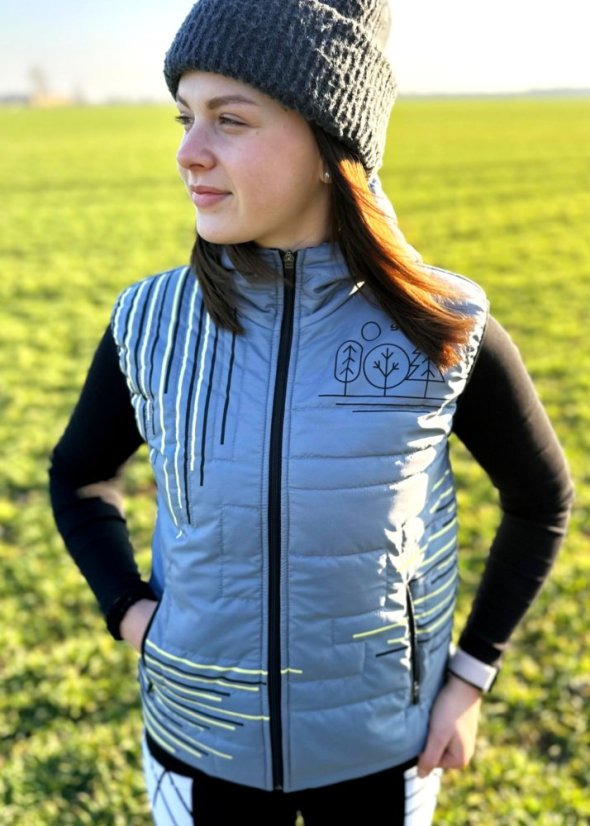 Quilted vest - Forest Park