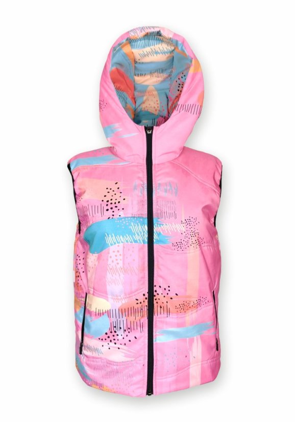 Vesta teplá - Mraky růžová