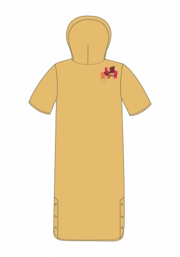 Dlouhá vesta prošívaná - Podzim - Žlutá - Varianta: Bez kapuce, Velikost: XL
