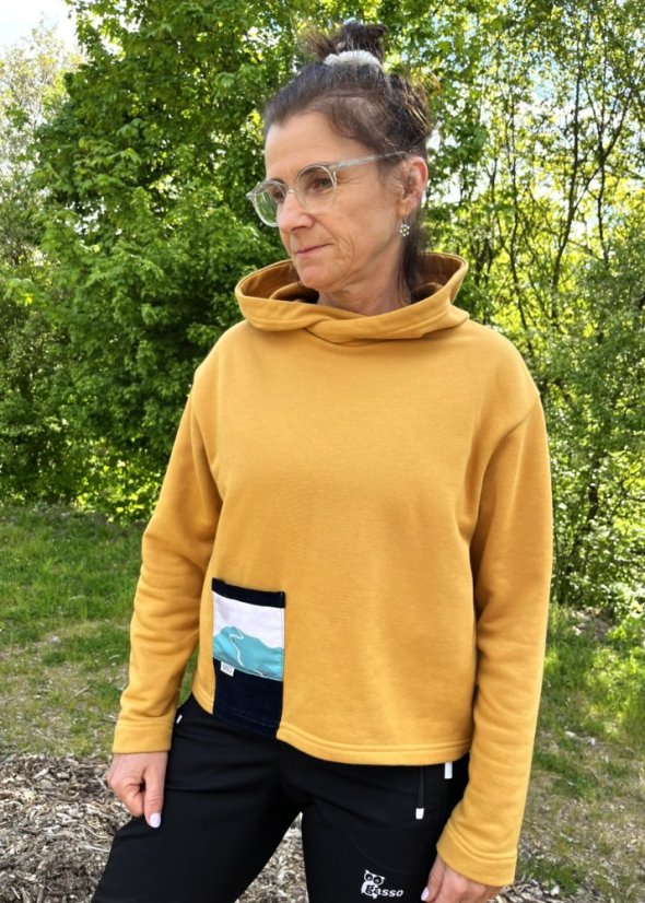 Mikina bavlněná - Cesta je cíl
