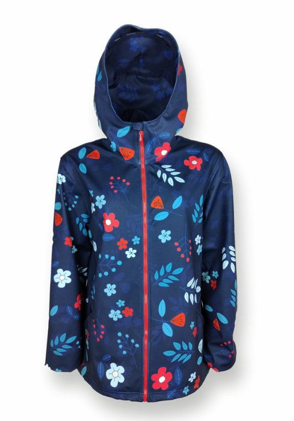 Parka - Kvítka - tmavě modrá - Velikost: 140 - 146