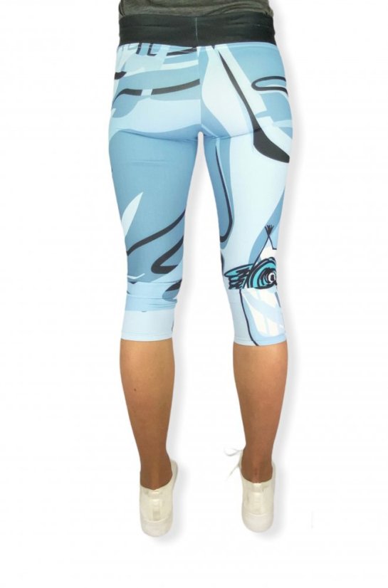 Legíny 3/4 - Vykulená sůva - Velikost: XL