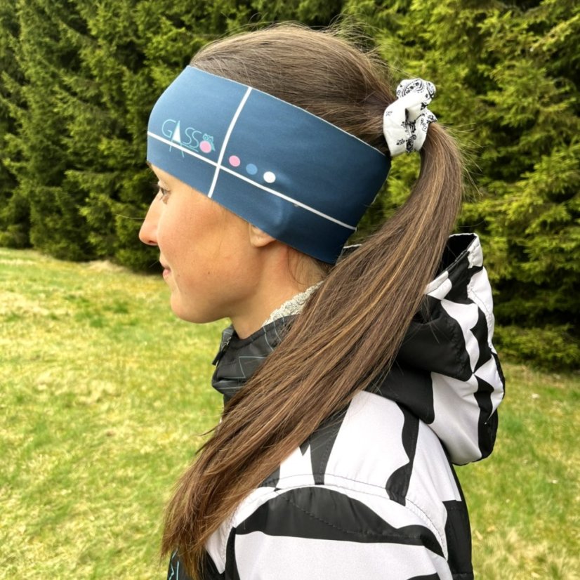 Sportovní čelenka - Na Pohodu (šedá)