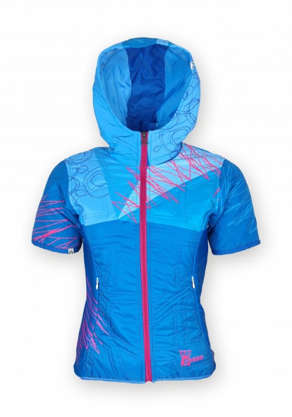 Vesta prošívaná - Štěstí - Varianta: S kapucí, Velikost: S