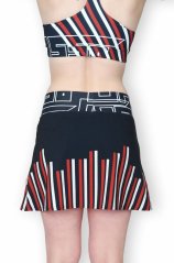 Sukně zavinovačka - Retro sůva