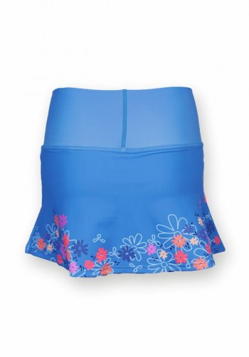 Skirt - Daisies blue
