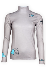 Triko dlouhý rukáv - Srdcovka