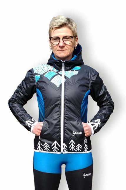 Bunda Prošívaná - Hory - Velikost: XL