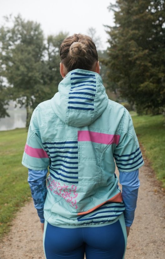 Quilted vest - Stripes