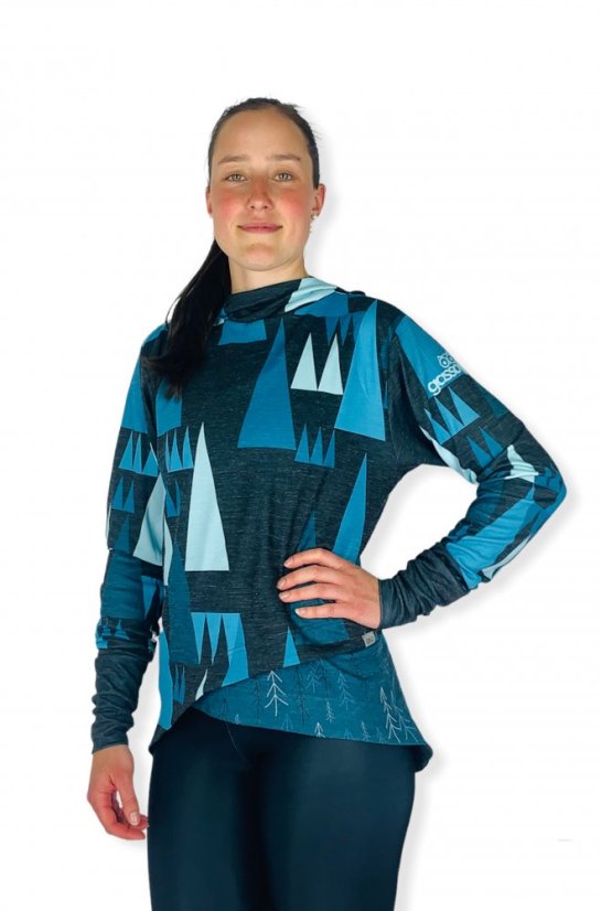 Mikina - Duch Lesa - Varianta: S kapucí, Velikost: XL