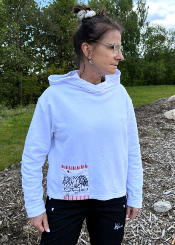 Mikina bavlněná - Objetí