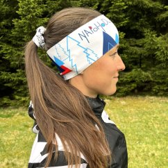Sportovní čelenka - Na Pohodu - Lesní (bílá)