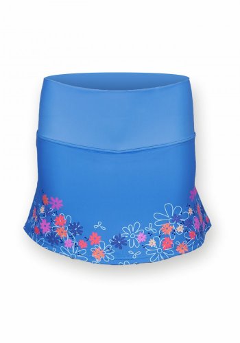 Skirt - Daisies blue