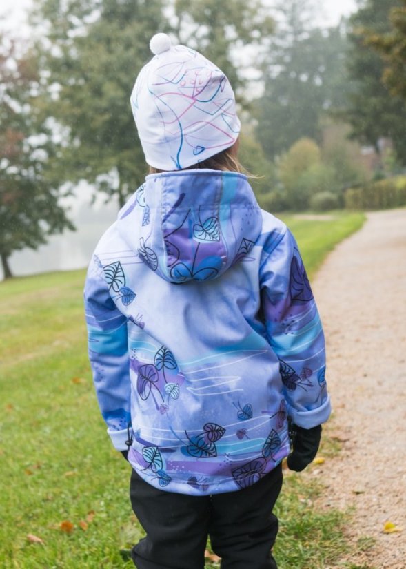 Bunda Softshell - Listí - Velikost: 128 - 134