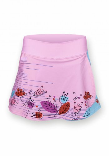 Skirt - Pink flowers