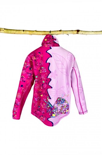 Sweatshirt Turtle - Pink - Size: 128 - 134