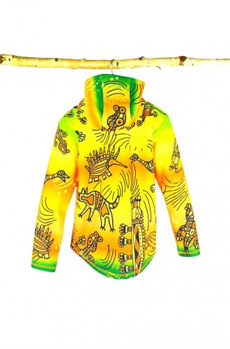 Sweatshirt Animals - Yellow - Size: S
