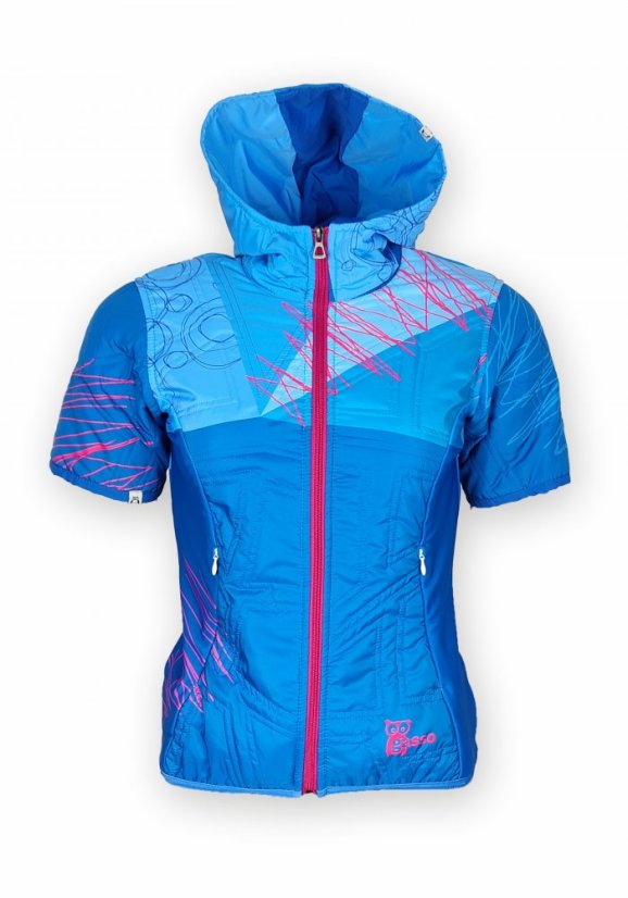 Vesta prošívaná - Štěstí - Varianta: S kapucí, Velikost: S