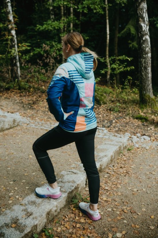 Bunda prošívaná - Proužky - Velikost: 116 - 122